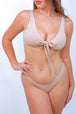 Amelia bikini bottom, cream