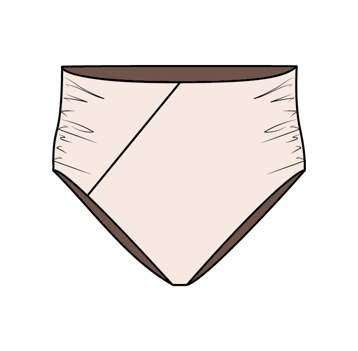 medium coverage bottoms
